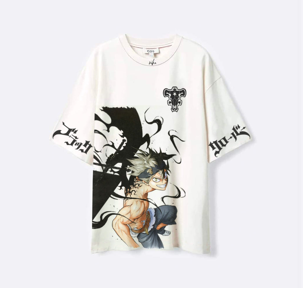 Asta - Black clover - Blanc - Tshirt