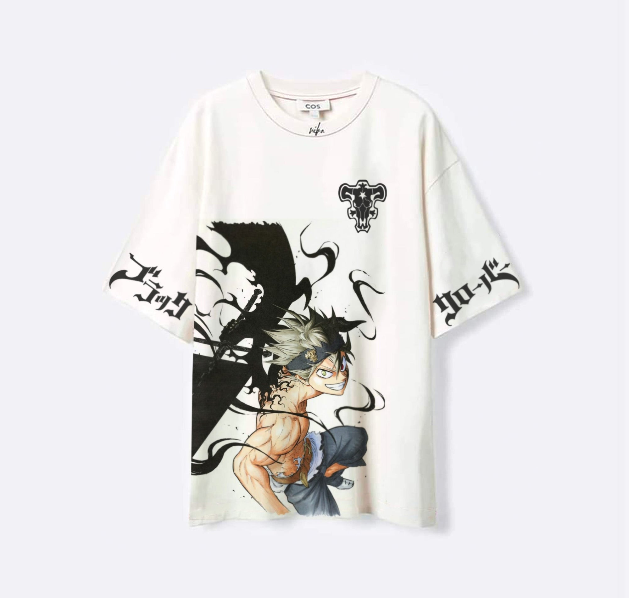 Asta - Black clover - Blanc - Tshirt