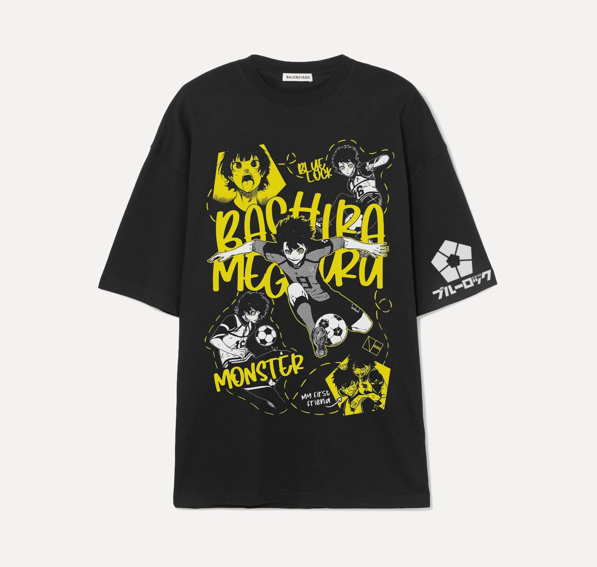 Bachira - Bluelock - Noir - Tshirt