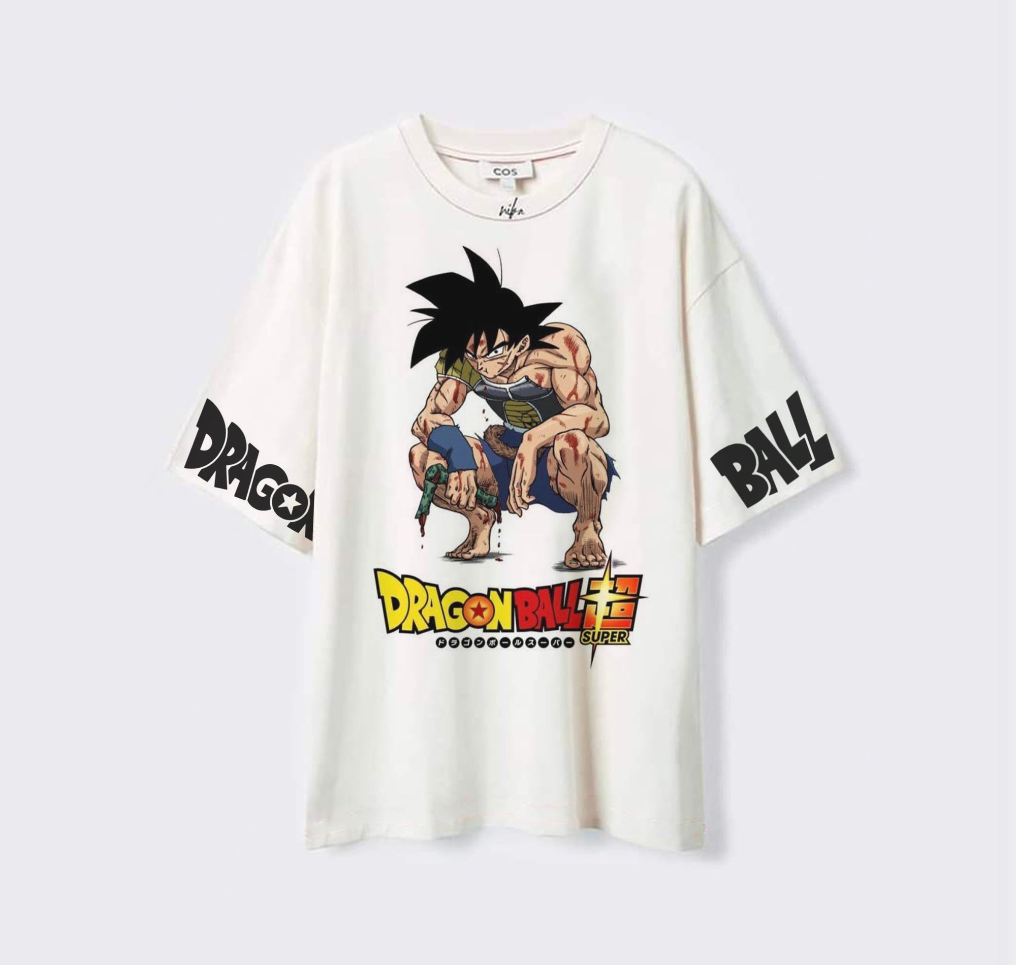 Bardock - DragonBall - Blanc - T-shirt