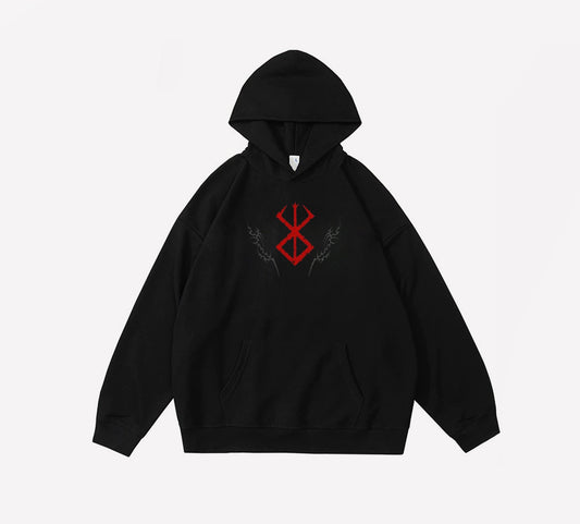 Guts berserk  - Noir - Capuche