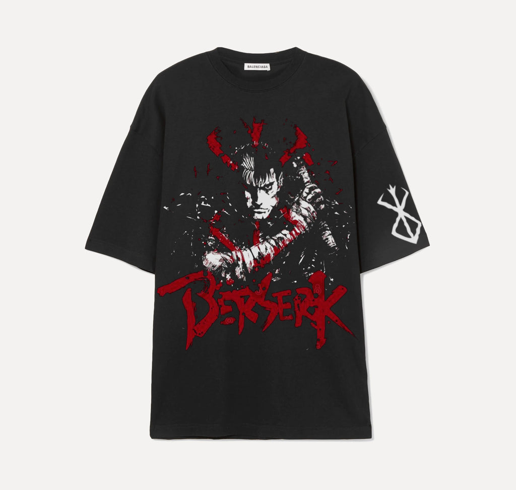 Berserk Guts Red - Noir - T-shirt
