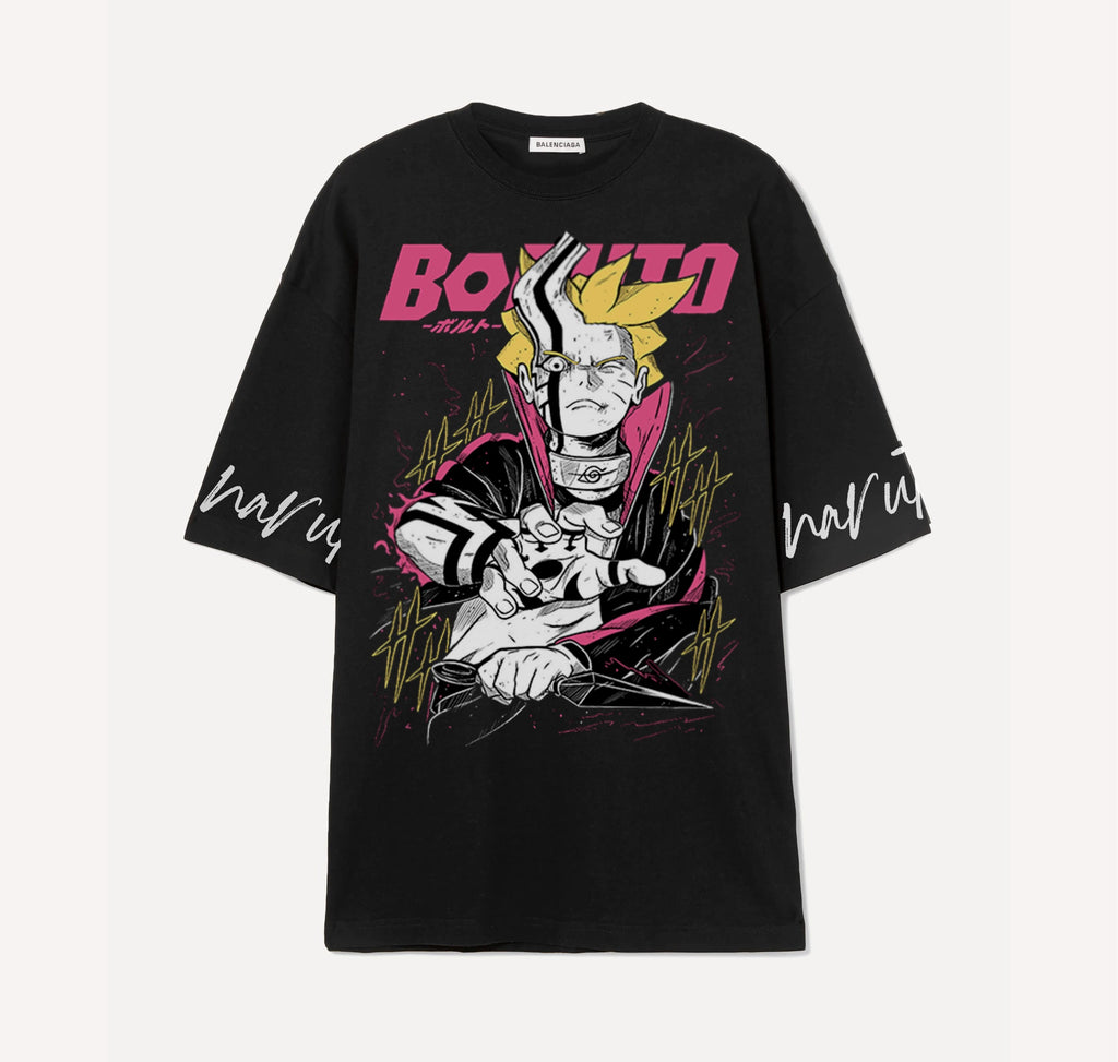 Boruto Uzumaki - Boruto - Noir - T-shirt