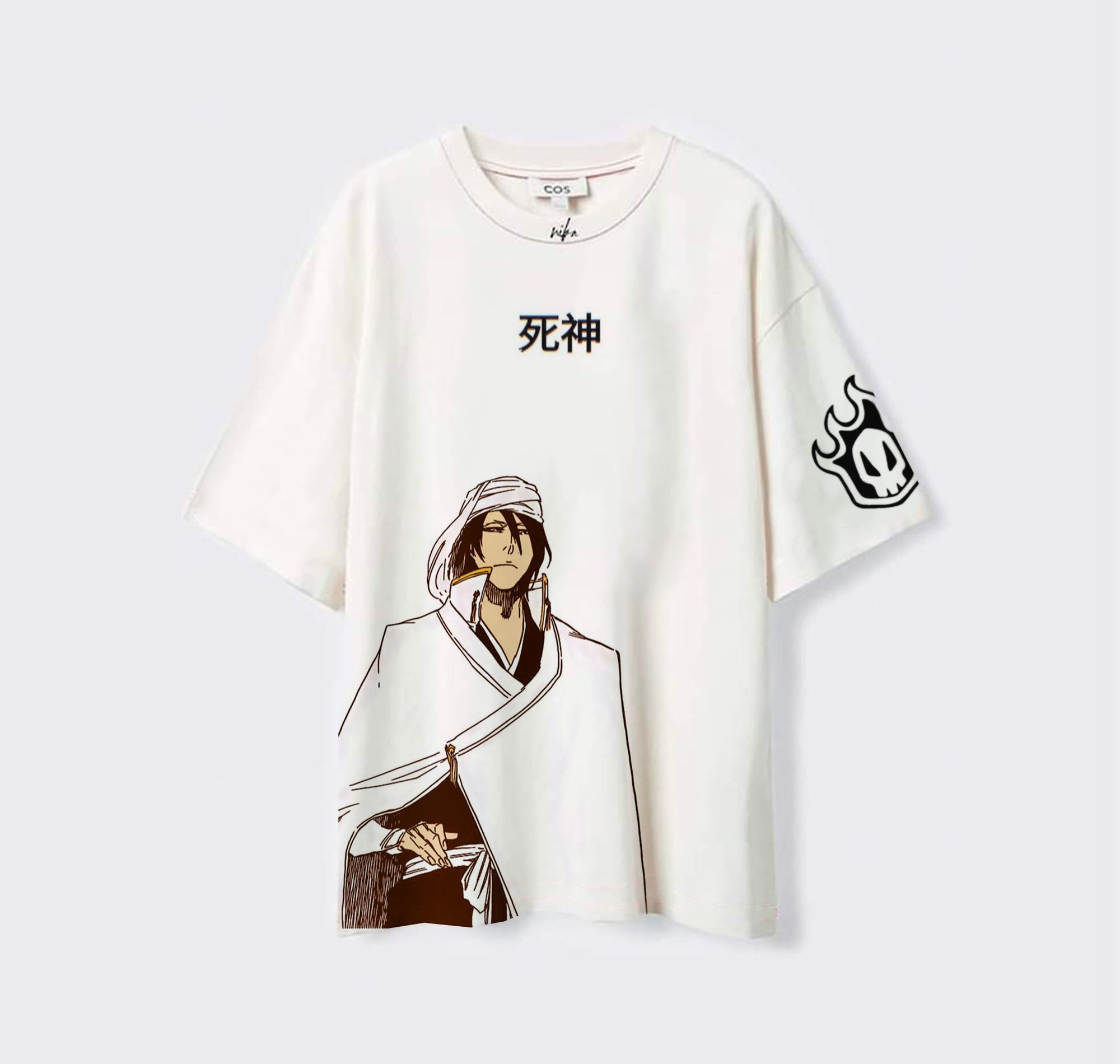 Byakuya Kuchiki - Bleach - Blanc - T-shirt