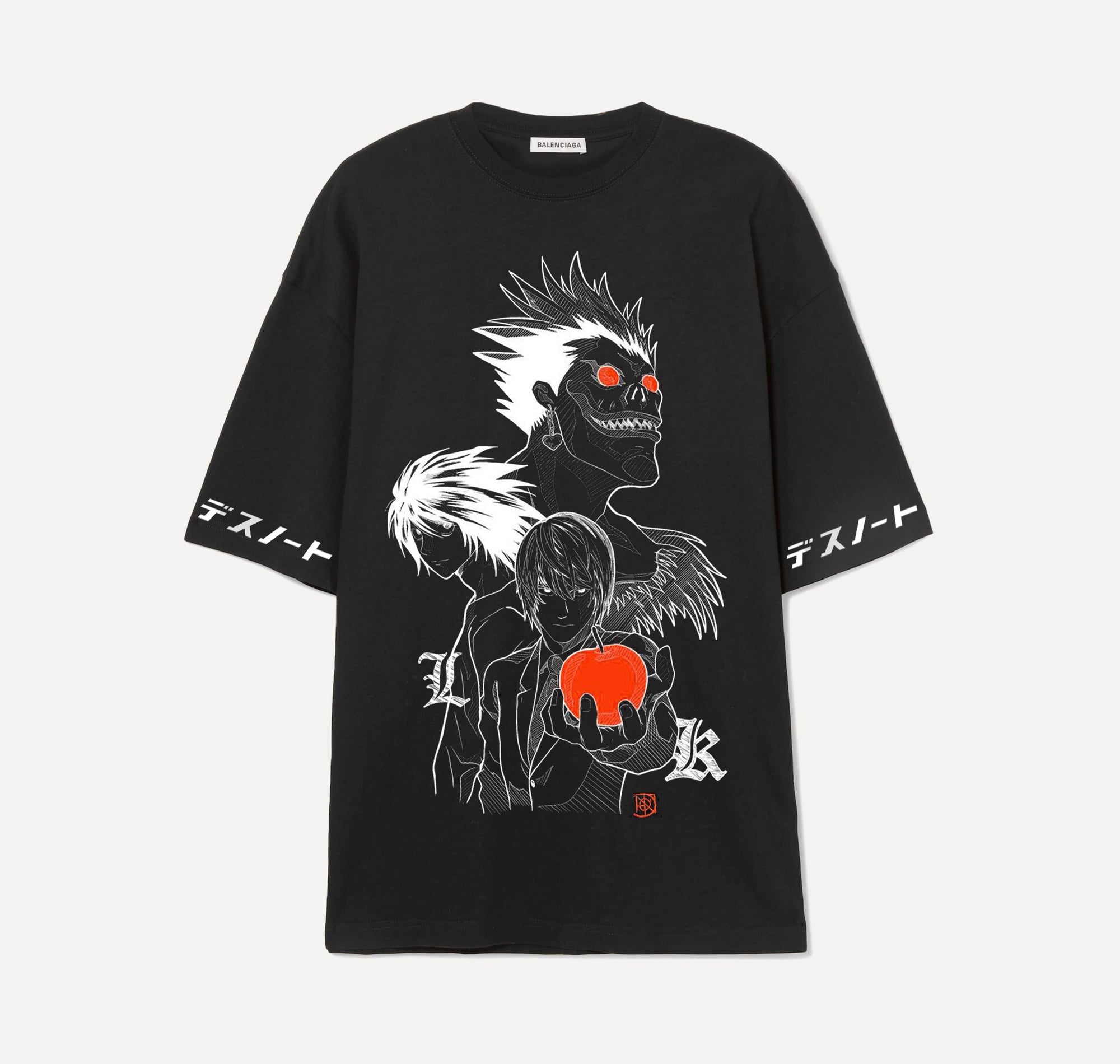 Death Note Red apple - Tshirt