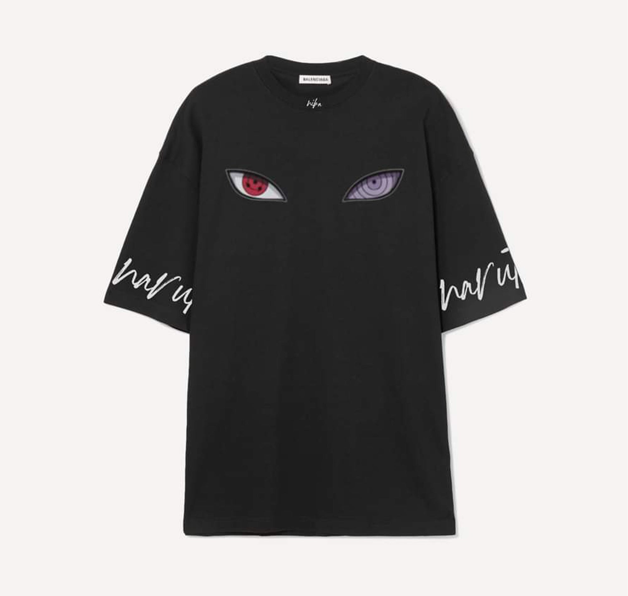 Sharingan Rinnegan Naruto - Noir - T-shirt