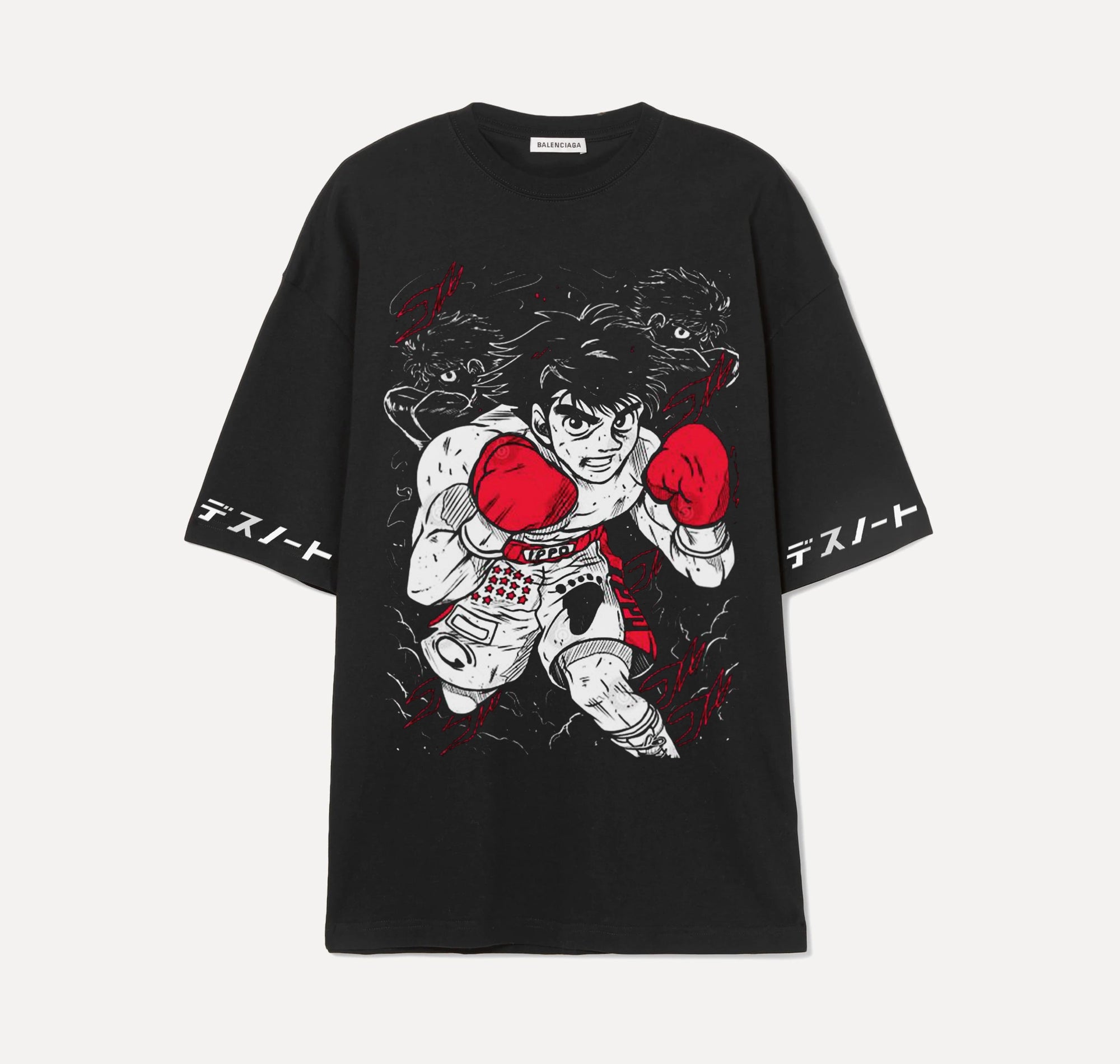 Ippo - Haijimi no ippo - Noir - Tshirt