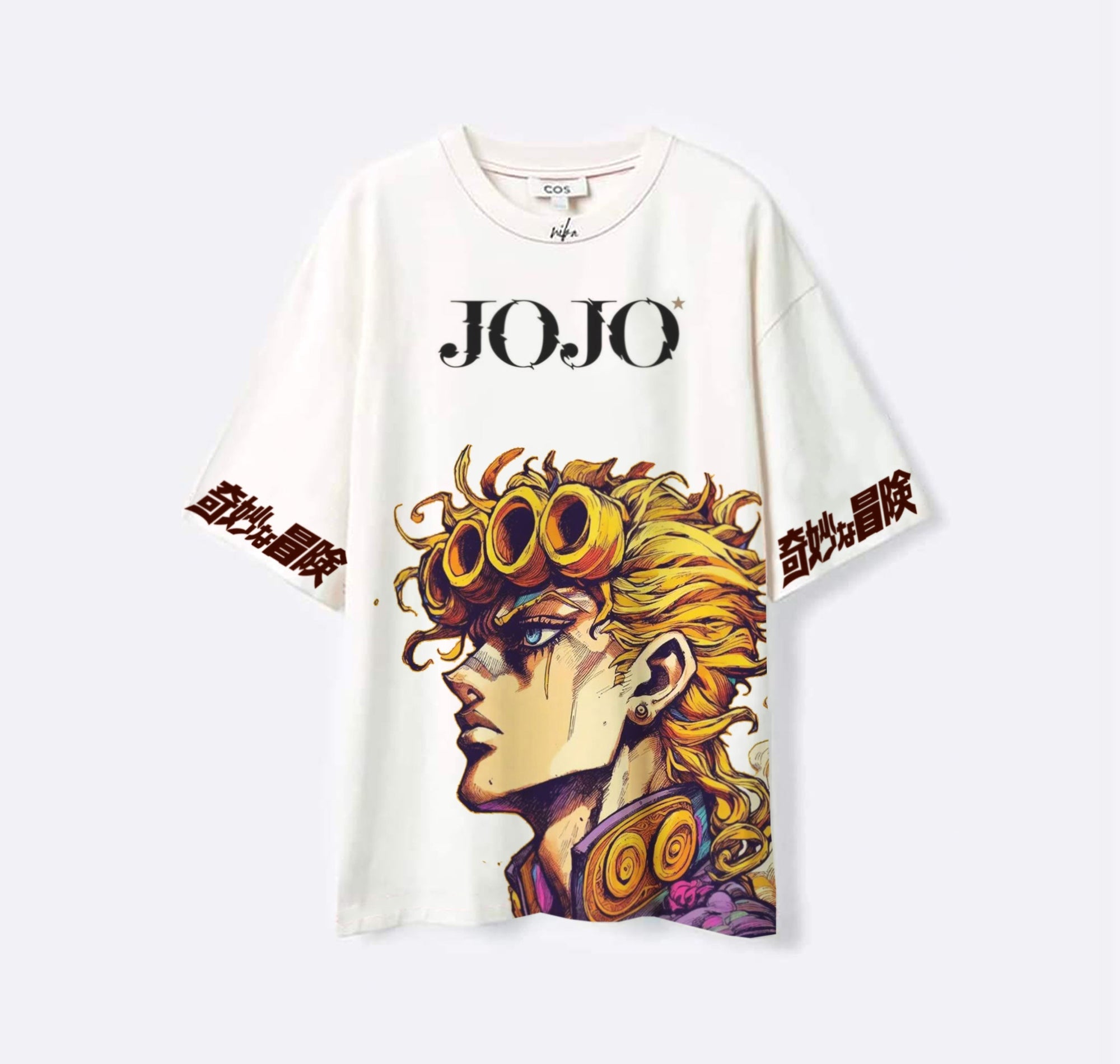 Giorno Giovanna - Jojo Bizzare adventure - Blanc - T-shirt