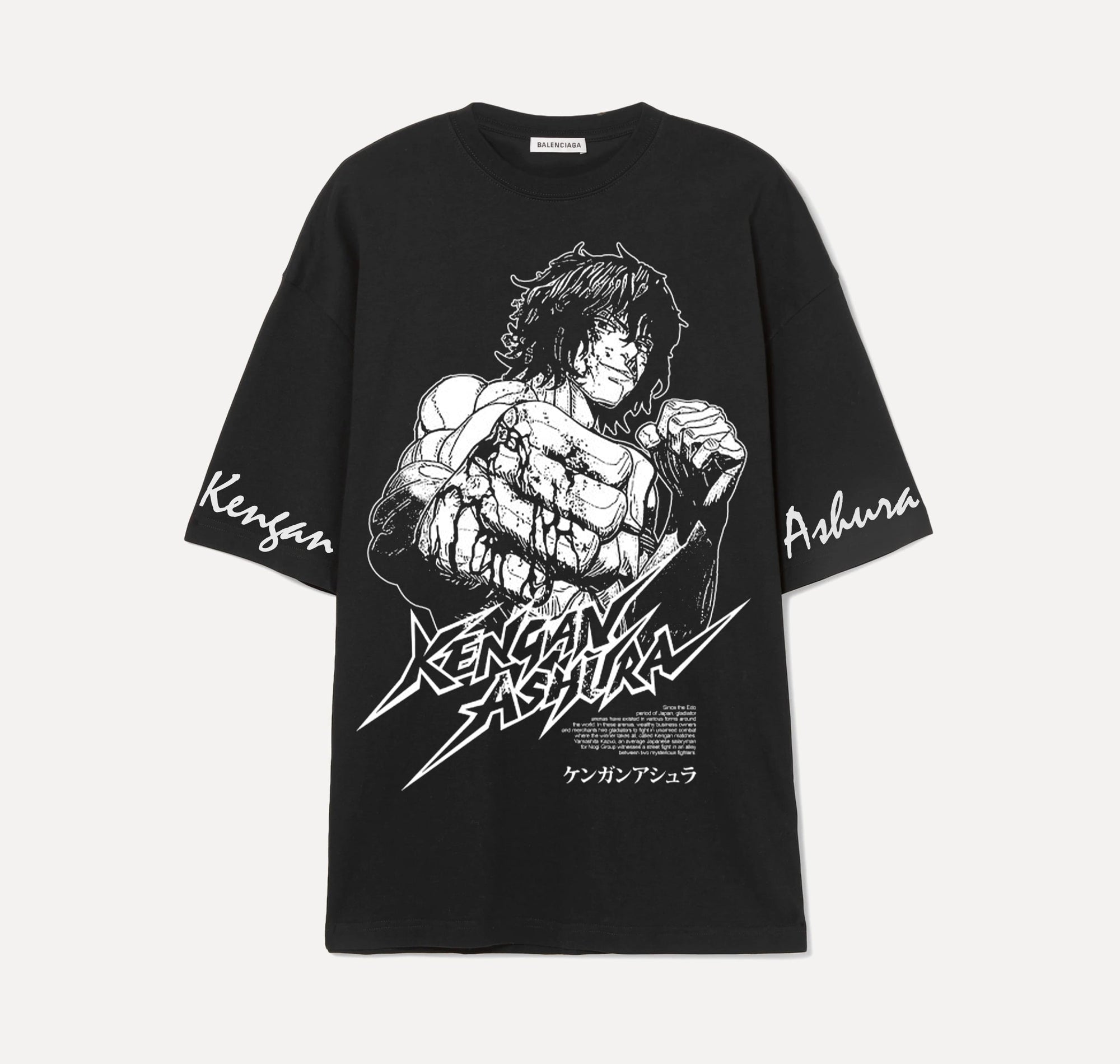 Kengan Ashura - Noir - Tshirt