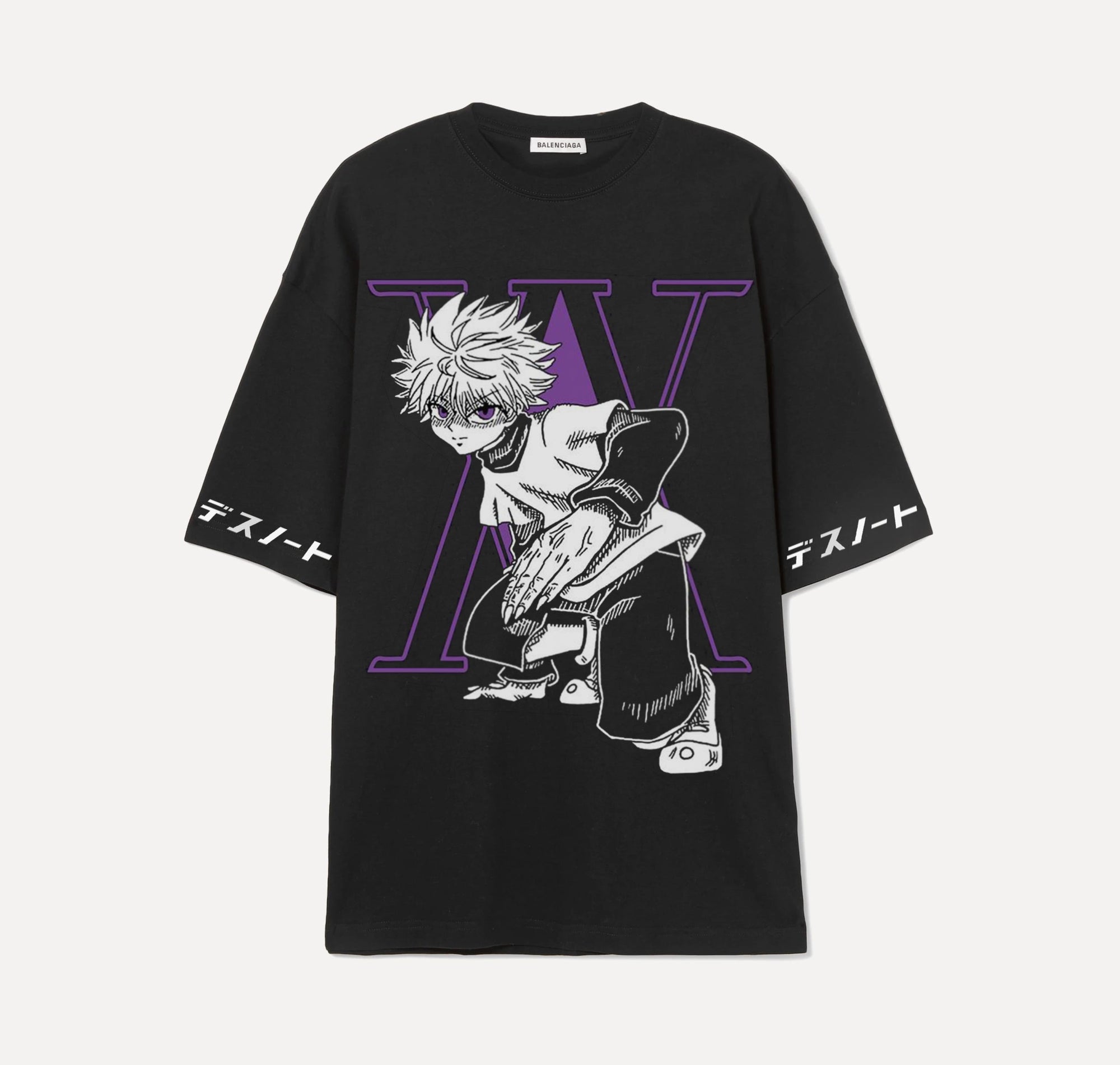 Killua - HunterXHunter - Noir - Tshirt