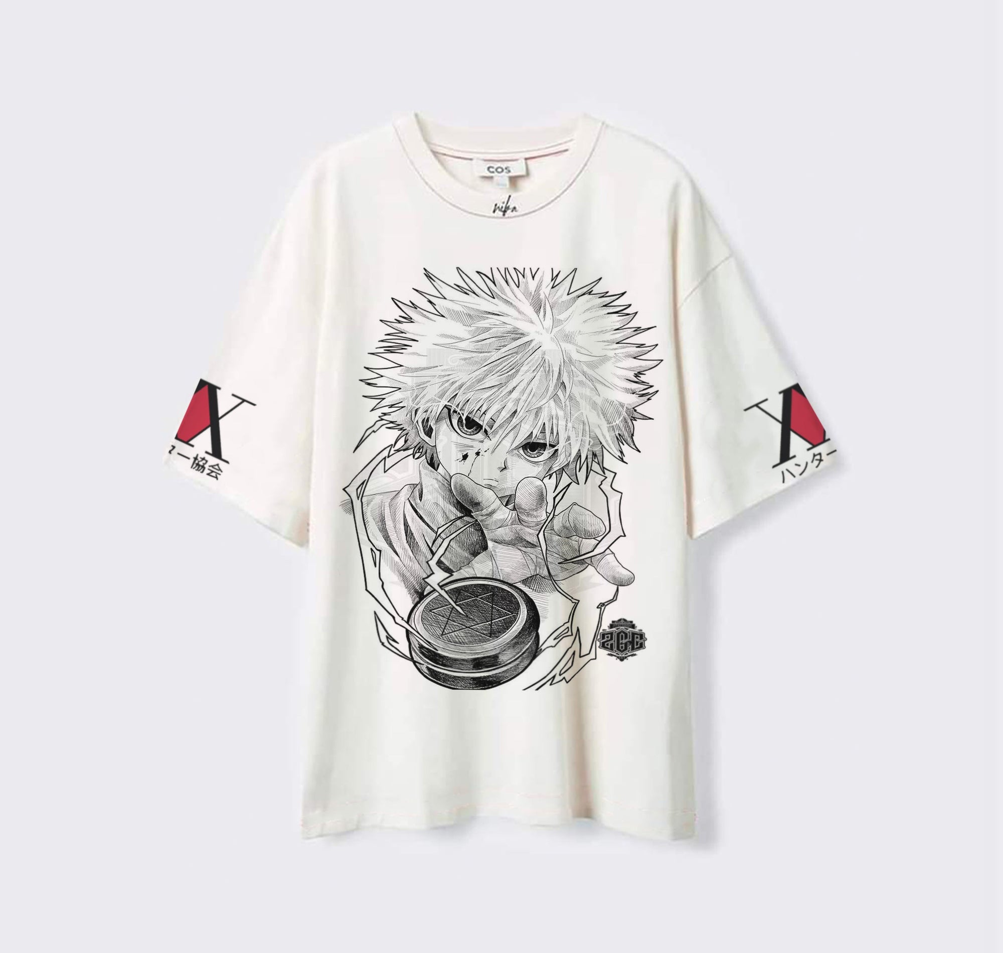 Killua - HunterXHunter - Blanc - Tshirt