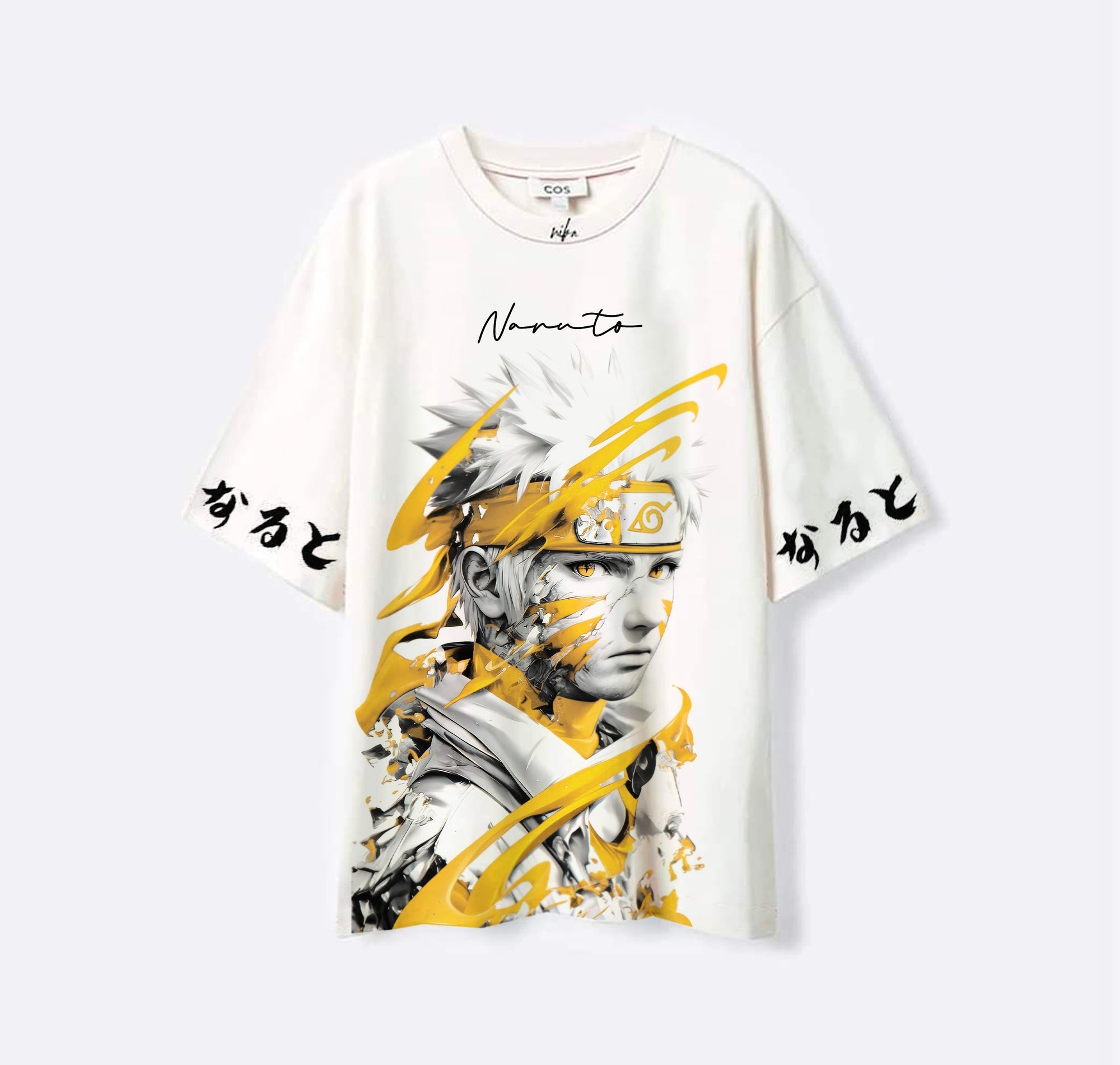 Naruto Uzumaki - Naruto - Blanc - Tshirt
